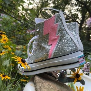 Converse Chuck 70 Hi Top Trans Pride Sneakers W-7 M5 Pre-owned